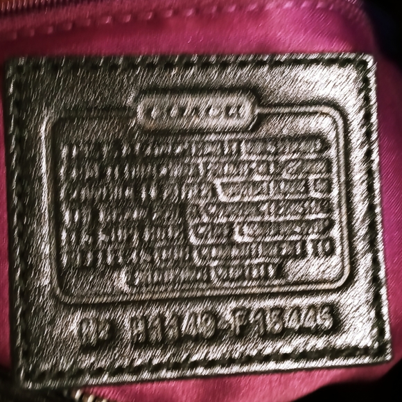 Coach black leather new without tags bag - Picture 4 of 15